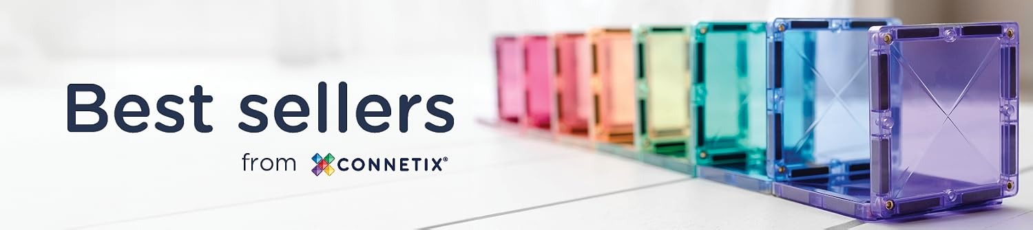 Connetix | Build Big, Imagine More – Magnetic Tile Creative Packs, Ball Run Sets, Road & Transport Expansion Kits - Connetix Online Store